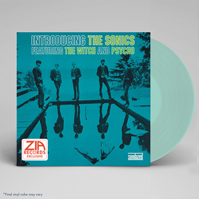 The Sonics/Introducing The Sonics (Zia Exclusive)@Seaglass Blue Vinyl@Limited To 500