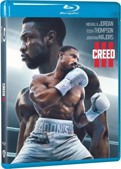 Creed III/Michael B. Jordan, Tessa Thompson, and Mila Davis-Kent@PG-13@Blu-ray/DVD