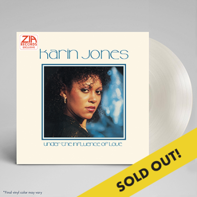 Karin Jones/Under The Influence Of Love (Zia Exclusive)@Milky Clear Vinyl@Limited to 100