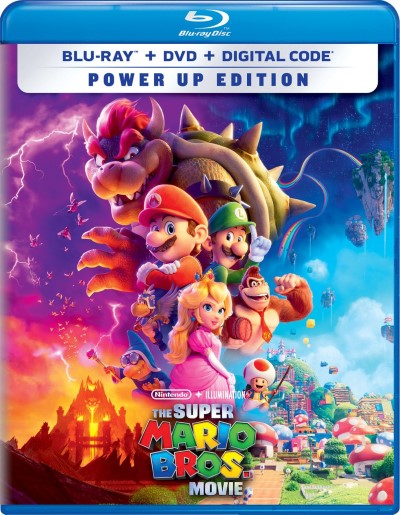 The Super Mario Bros. Movie (2023)/Chris Pratt, Anya Taylor-Joy, and Charlie Day@PG@Blu-ray/DVD