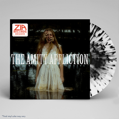 The Amity Affliction/Not Without My Ghosts (Zia Exclusive)@Clear With Black Splatter@Limited to 250
