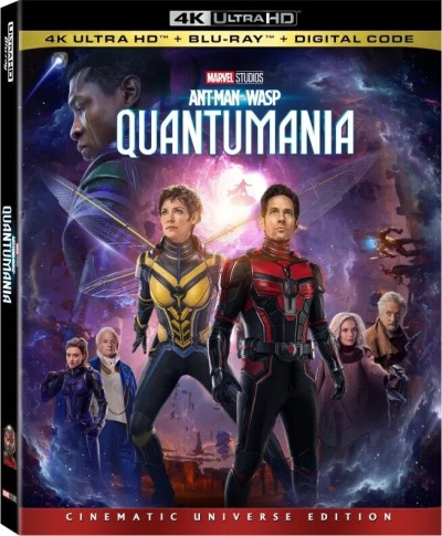 Ant-Man and the Wasp: Quantumania/Paul Rudd, Evangeline Lilly, and Jonathan Majors@PG-13@4K Ultra HD/Blu-ray