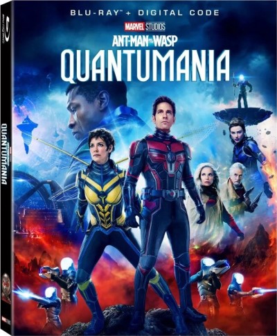 Ant-Man and the Wasp: Quantumania/Paul Rudd, Evangeline Lilly, and Jonathan Majors@PG-13@Blu-ray