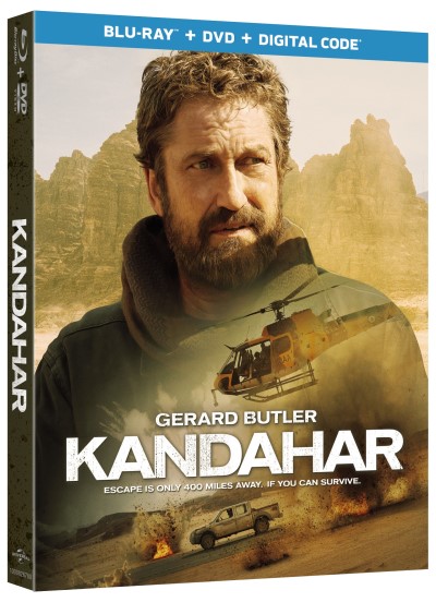 Kandahar/Gerard Butler, Travil Fimmel, and Elnaaz Norouzi@R@Blu-Ray/DVD/Digital/2023/2 Disc