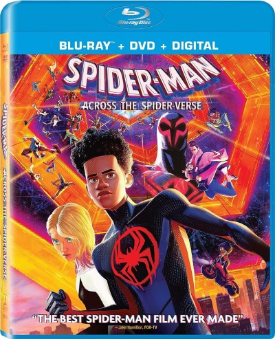 Spider-Man: Across the Spider-Verse/Shameik Moore, Hailee Steinfeld, and Oscar Isaac@PG@Blu-Ray/DVD