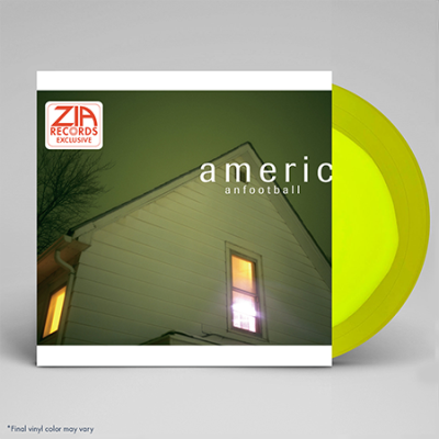 American Football/American Football (Zia Exclusive)@White In Translucent Yellow Vinyl@Limited To 500
