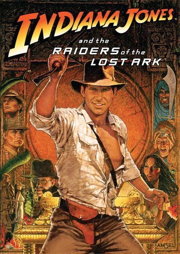 Indiana Jones and the Raiders of the Lost Ark (1981)/Harrison Ford, Karen Allen, and Jonathan Rhys-Davies@PG@DVD