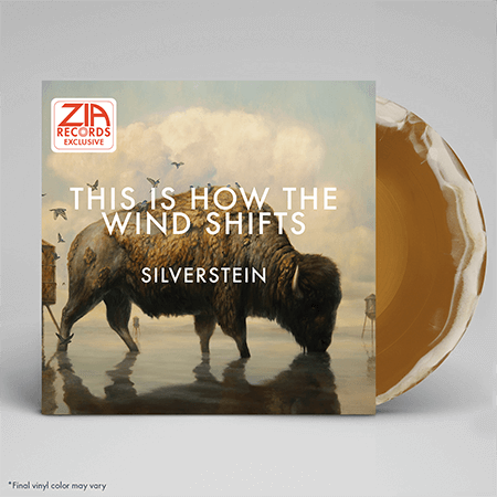 Silverstein/This Is How The Wind Shifts (Zia Exclusive)@10th Anniversary Gold & Bone Swirl@Limited To 300