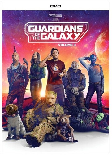 Guardians of the Galaxy Vol. 3/Chris Pratt, Zoe Saldaña, and Dave Bautista@PG-13@DVD