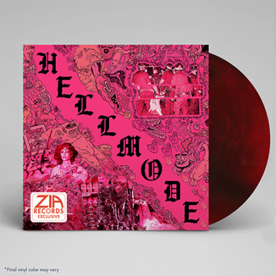 Jeff Rosenstock/HELLMODE (Zia Exclusive)@Black & Transparent Red Galaxy Vinyl@Limited To 300