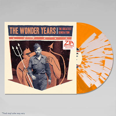 The Wonder Years/Greatest Generation (Zia Exclusive)@Orange & Clear With Orange Splatter 2LP@Limited to 500