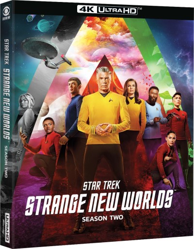 Star Trek: Strange New Worlds - Season Two/Anson Mount, Ethan Peck, and Jess Bush@TV-PG@4K Ultra HD + Blu-ray