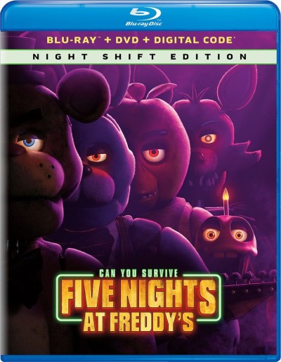 Five Nights at Freddy's (2023)/Josh Hutcherson, Elizabeth Lail, and Piper Rubio@PG-13@Blu-ray + DVD