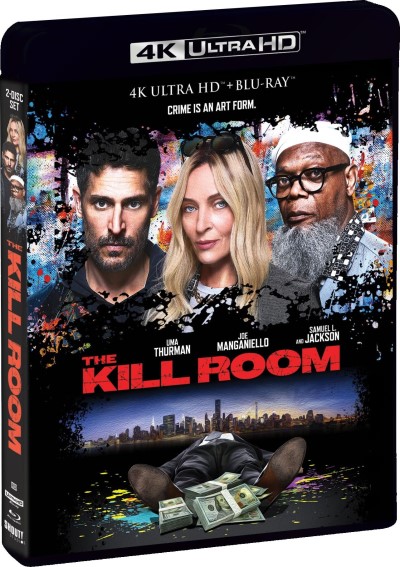 The Kill Room/Uma Thurman, Joe Manganiello, and Samuel L. Jackson@R@4K Ultra HD/Blu-ray