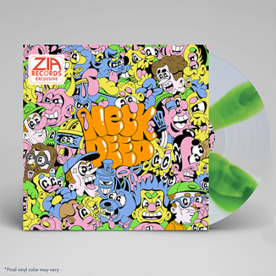 Neck Deep/Neck Deep (Zia Exclusive)@Green And Clear 5 Spoke Cornetto@Limited To 500