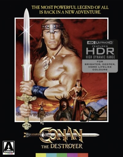 Conan the Destroyer (Arrow Films)/Arnold Schwarzenegger, Grace Jones, and Mako@PG@4K Ultra HD/Blu-ray