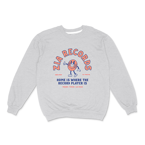 Zia Sweatshirt/Where The Record Player Is@2XL