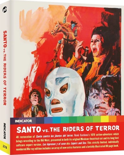 Santo vs. the Riders of Terror/El Santo, Armando Silvestre, and Julio Aldama@Not Rated@Blu-ray