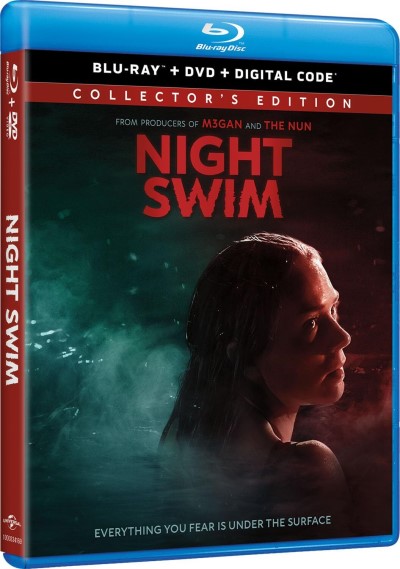 Night Swim (2024)/Wyatt Russell, Kerry Condon, Gavin Warren@PG-13@Blu-ray