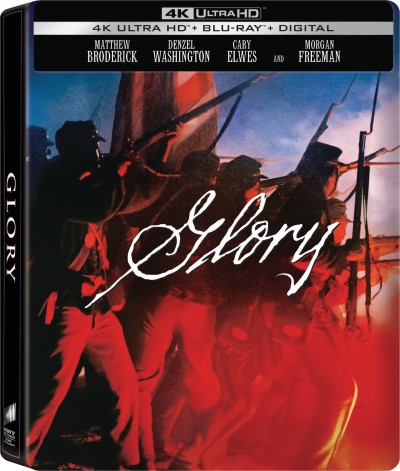 Glory (1989) (Steelbook)/Matthew Broderick, Denzel Washington, and Cary Elwes@R@4K Ultra HD + Blu-ray