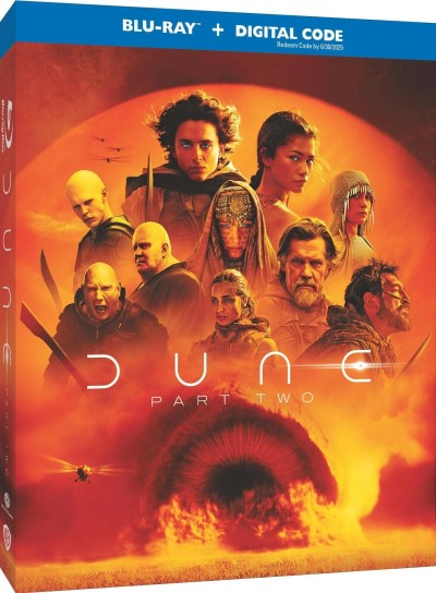 Dune: Part Two/Timothée Chalamet, Zendaya, and Rebecca Ferguson@PG-13@Blu-ray