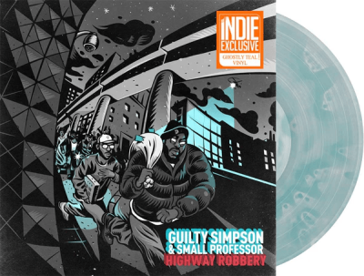 Guilty Simpson & Small Professor/Highway Robbery (Ghostly Teal Vinyl)