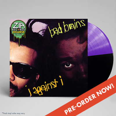 Bad Brains/I Against I (Zia Exclusive)@Half Purple, Half Black Vinyl@Limited To 300