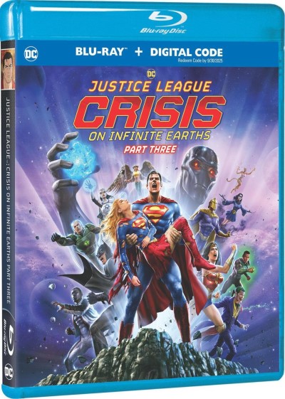 Justice League: Crisis on Infinite Earths - Part Three (2024)/Darren Criss, Jensen Ackles, and Stana Katic@PG-13@Blu-ray