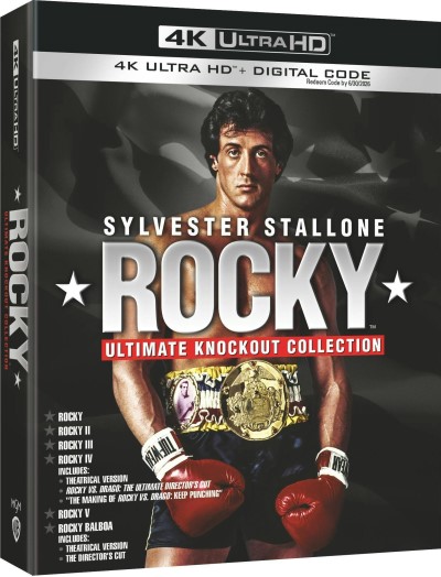 Rocky: Ultimate Knockout Collection/Sylvester Stallone, Talia Shire, and Burt Young@PG-13@4K Ultra HD + Blu-ray