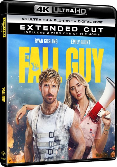 The Fall Guy (2024)/Ryan Gosling, Emily Blunt, and Aaron Taylor-Johnson@PG-13@4K Ultra HD + Blu-ray