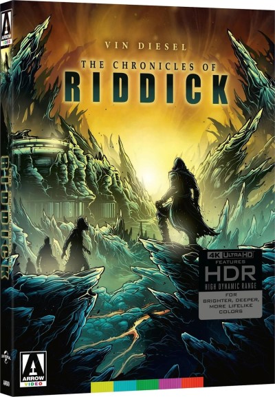 The Chronicles of Riddick (2004) (Arrow Films) (Limited Edition)/Vin Diesel, Thandiwe Newton, and Karl Urban@Not Rated@4K Ultra HD