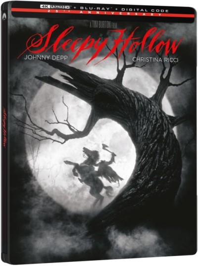 Sleepy Hollow (1999) (Steelbook)/Johnny Depp, Christina Ricci, and Miranda Richardson@R@4K Ultra HD + Blu-ray