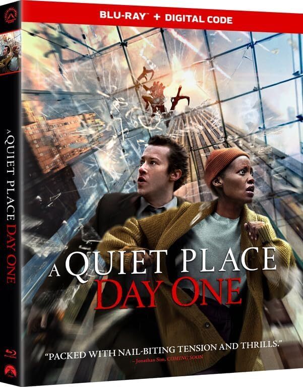 A Quiet Place: Day One (2024)/Lupita Nyong'o, Joseph Quinn, and Aex Wolff@BLU-RAY