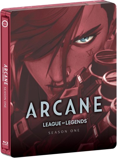 Arcane: Legue of Legends - Season One (SHOUT! Factory) (Steelbook)/Hailee Steinfeld, Ella Purnell, and Kevin Alejandro@TV-14@BLU-RAY