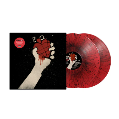 Green Day/American Idiot (20th Anniversary) (Red & Black Splatter Vinyl)@2LP