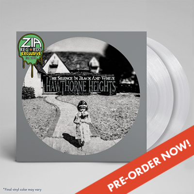 Hawthorne Heights/THE SILENCE IN BLACK AND WHITE (20TH) ZIA EXCLUSIVE@Double Clear Vinyl@Limited To 500