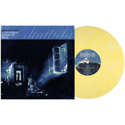 Knocked Loose/A Different Shade Of Blue (Lemonade Marble Vinyl)