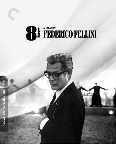 8 1/2 (1963) (Criterion Collection)/Marcello Mastroianni, Claudia Cardinale, and Anouk Aimée@Not Rated@4K Ultra HD + Blu-ray