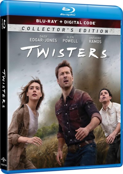 Twisters (2024)/Daisy Edgar-Jones, Glen Powell, and Anthony Ramos@PG-13@Blu-ray