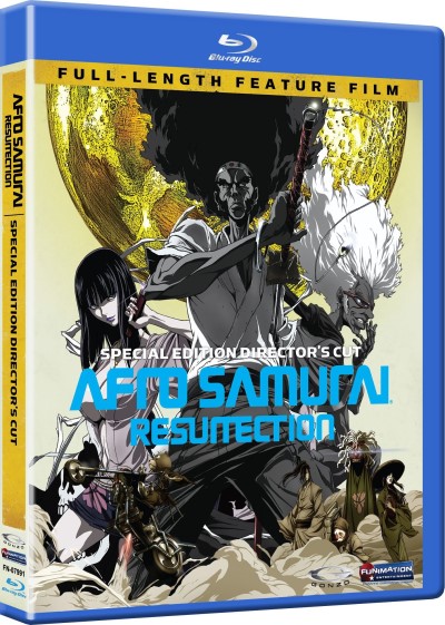 Afro Samurai: Resurrection (Director's Cut)/Samuel L. Jackson, Lucy Liuy, and Yuri Lowenthal@TV-MA@Blu-ray
