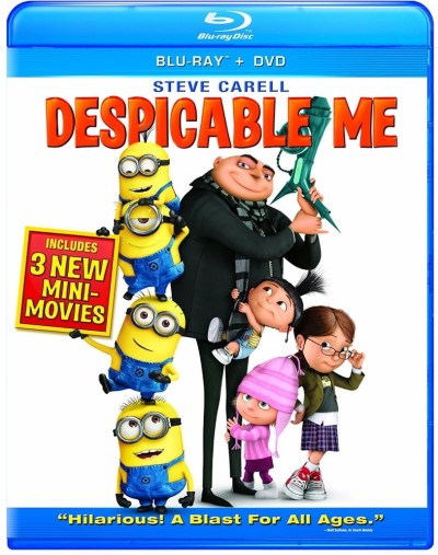 Despicable Me (2010)/Steve Carrell, Jason Segel, and Russell Brand@PG@Blu-ray/DVD