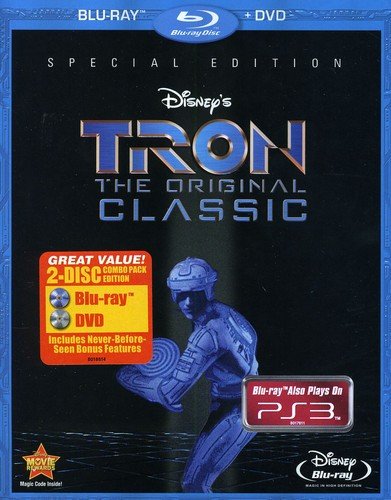 Tron: The Original Classic/Bridges/Boxleitner/Hughes/Warn@Blu-Ray/DVD@PG