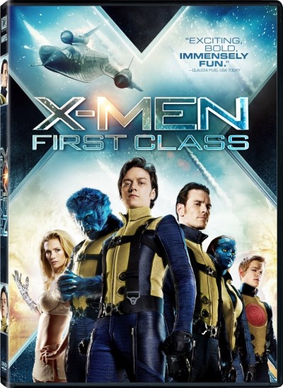 X-Men: First Class/James McAvoy, Michael Fassbender, and Rose Byrne@PG-13@DVD
