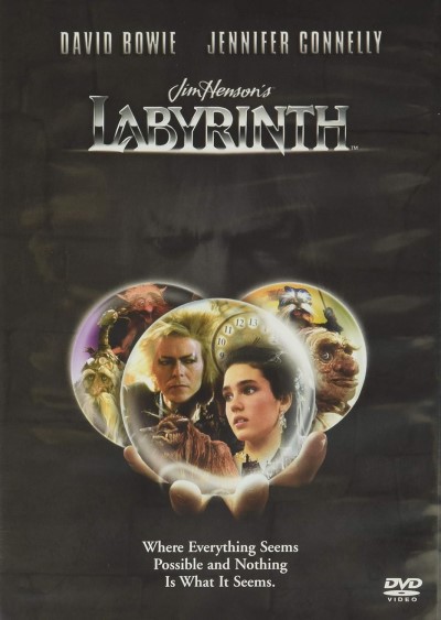 Labyrinth (1986)/David Bowie, Jennifer Connelly, and Toby Froud@PG@DVD
