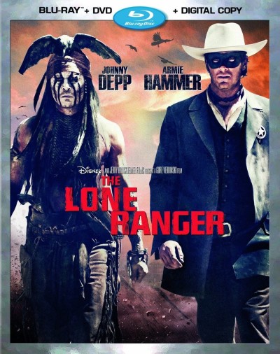 The Lone Ranger (2013)/Johnny Depp, Armie Hammer, and Tom Wilkinson@PG-13@Blu-ray/DVD