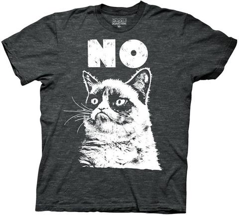 T-Shirt/Grumpy Cat - No@- LG
