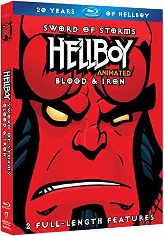 Hellboy Animated: Sword of Storms/Blood & Iron/Ron Perlman, Selma Blair, and Doug jones@Not Rated@Blu-ray