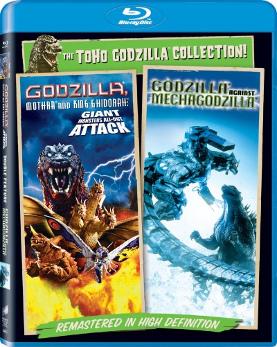Godzilla, Mothra, and King Ghidorah: Giant Monsters All-Out Attack/Godzilla Against Mechagodzilla/Chiharu Niiyama, Ryudo Uzaki, and Yumiko Shaku@Not Rated@Blu-ray