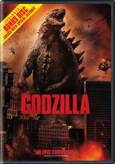 Godzilla (2014) (with Bonus Disc)/Aaron Taylor-Johnson, Ken Watanabe, and Elizabeth Olsen@PG-13@DVD