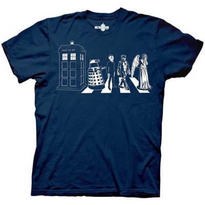 T-Shirt Sm/Dr Who - Detailed Street Crossing